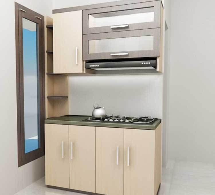 23 Kitchen Set Minimalis Modern Untuk Dapur Kecil Dan Mewah