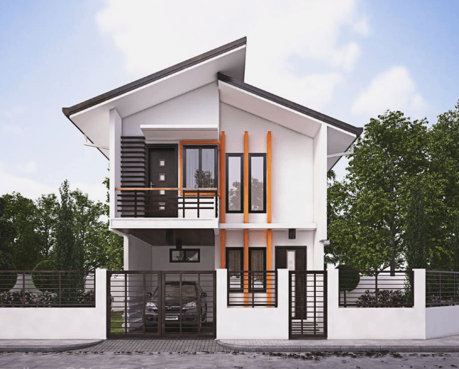 57 Desain Rumah  Minimalis  2  Lantai  Modern dan Sederhana  